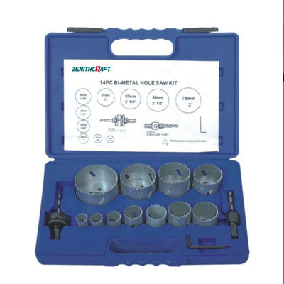 14PC Bi Matel Set Piły Dołkowej Runout Mniej niż 0,75 mm Malowanie powierzchni wykończenie
