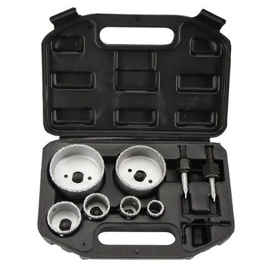 9PC Zestaw piły do otworów z węglanu wolframu 19mm-83mm Metal Hole Saw Kit