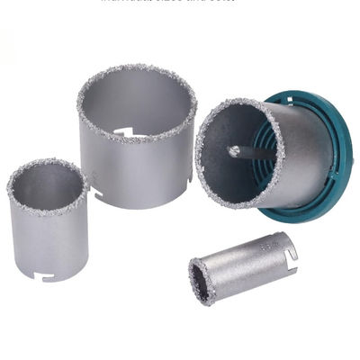 Giá tốt. 6PC Tungsten Carbide Gritted lỗ xem với vị trí tấm và trung tâm khoan bit trực tuyến