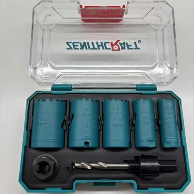 Giá tốt. 7PC Bi Metal Hole Saw Kit Sắt sắt cao tốc trực tuyến