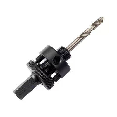 quality OEM/ODM Black Oxide Holesaw Arbor 7/16" Hex Shank With HSS Pilot Drill WT007 factory