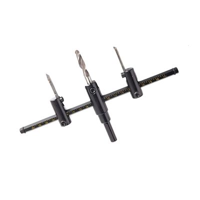 quality Black Oxide Adjustable Circle Hole Cutter 30-200mm Heat Treatment factory
