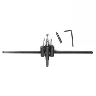 Harga yang bagus 38-42 HRC Adjustable Circle Hole Saw Cutter Oksida Hitam 30-300mm on line