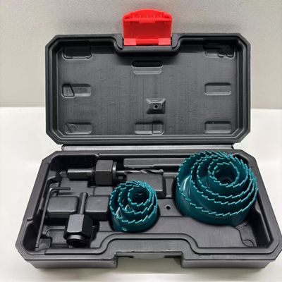 Guter Preis 11PC Hochkohlenstoffstahl-Lochsäge 3/8' 'Drei flache Schaft anpassbar Online