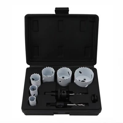 quality 9PC Bi Metal Hole Saw Kit 22-64mm M42 HSS Co8% Teeth Material factory