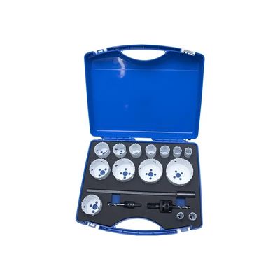 Bon prix 17PC ensemble de scies à trous en métal bi / ensemble de scies à trous Hss 64-69HRC en ligne