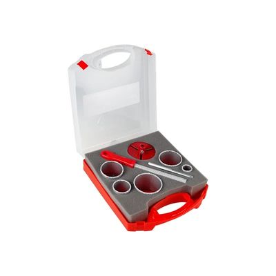 Guter Preis Sandstrahl 25mm 8PC Wolframkarbid Gritted Hole Saw Kit 92HRC Online