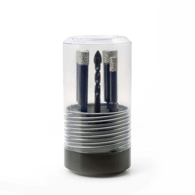 Guter Preis 5PC Vakuumbrazing Diamant Loch Säge Kit für Granit Marmor Keramikfliesen Online