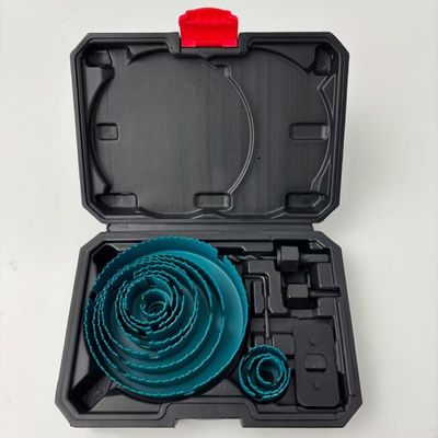 Buon prezzo 16PC New Tooth Set seghe a fori in acciaio ad alto tenore di carbonio in linea